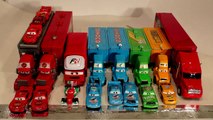 Pixar Cars, The Haulers, with Mack, Lightning , Chick Hicks, The King, and a NEW Hauler fo