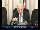 Roma - Migranti, audizioni Prefetti e Questori Agrigento, Ragusa e Trapani (26.01.16)