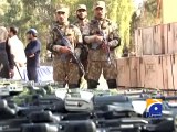 Security Forces recover huge cache of weapons in Peshawar