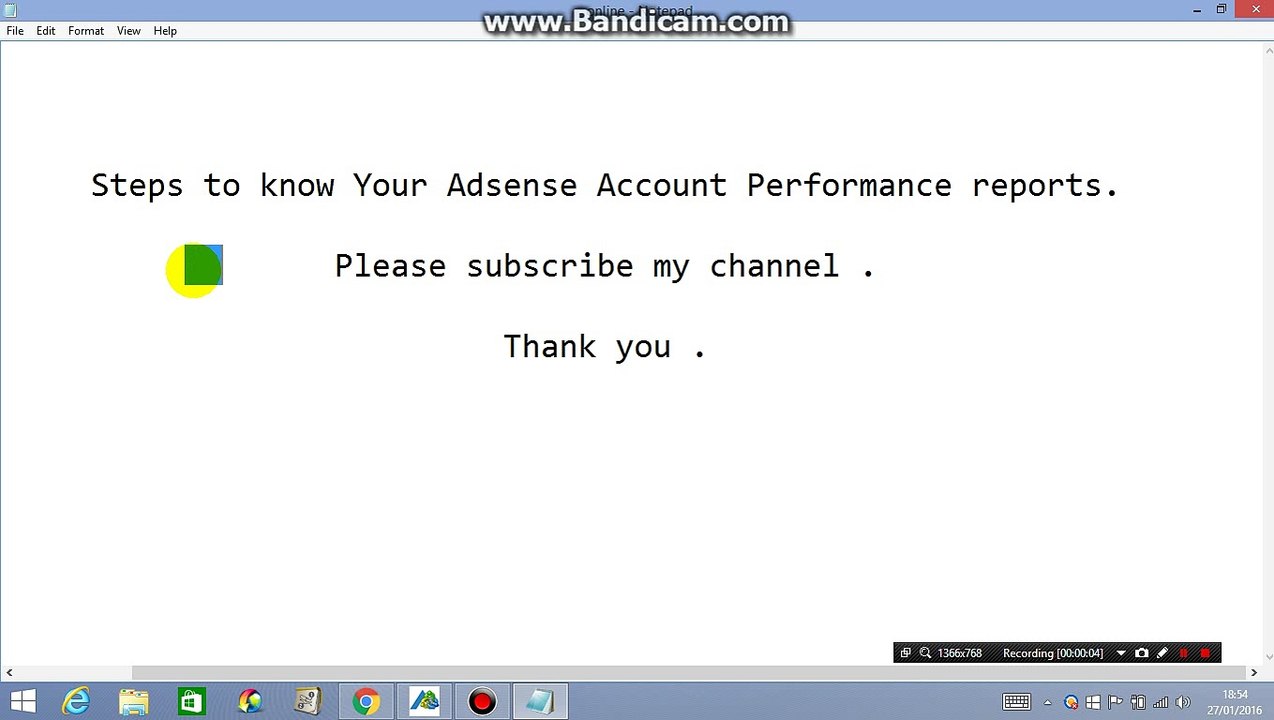 Steps to know Your Adsense Account Performance reports
