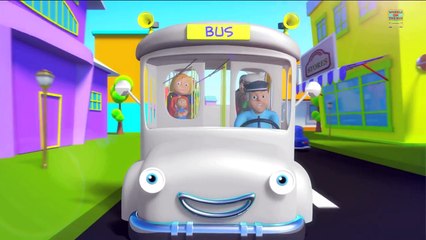 Balloons Wheels On The Bus Go Round And Round | Nursery Rhymes For Toddlers