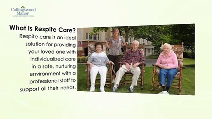 UMH Collingswood Manor - Respite Care Center