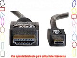 AmazonBasics - Cable de HDMI a micro HDMI de alta velocidad con Ethernet 3D y canal de retorno