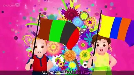 Color Songs - The ORANGE Song   Learn Colours   Preschool Colors Nursery Rhymes   ChuChu TV
