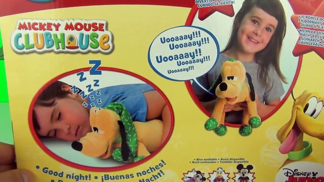 Disney Junior Mickey Mouse Clubhouse Funny Sleeping & Snoring Pluto Toy Review Fisher-Price