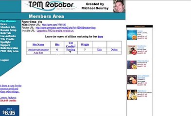 Como usar el TPM Rotator y crear varios rotadores