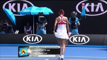 Johanna Konta vs Shuai Zhang ~ Highlights -- Australian Open 2016