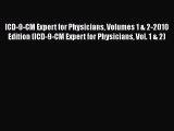 ICD-9-CM Expert for Physicians Volumes 1 & 2-2010 Edition (ICD-9-CM Expert for Physicians Vol.