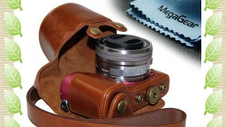 MegaGear Bolsa de Funda Protectora Para Sony Alpha a5000 Sony a5100 con 16-50mm OSS Objetivo