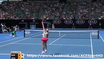 Victoria Azarenka vs Angelique Kerber 2016_01_27 tennis highlights HD720p50 by ACE