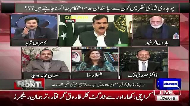 Kamran Shahid Badly Taunting On Shela Raza When She Taunts Him