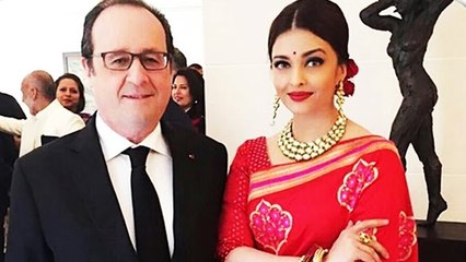 Aishwarya Rai Meets French President Francois Hollande On Republic Day