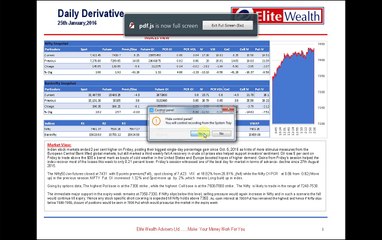 stock markets ended 2 percent higher -Daily Derivative Report