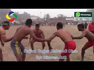 kabadi match sajjad gujjar kabadi club