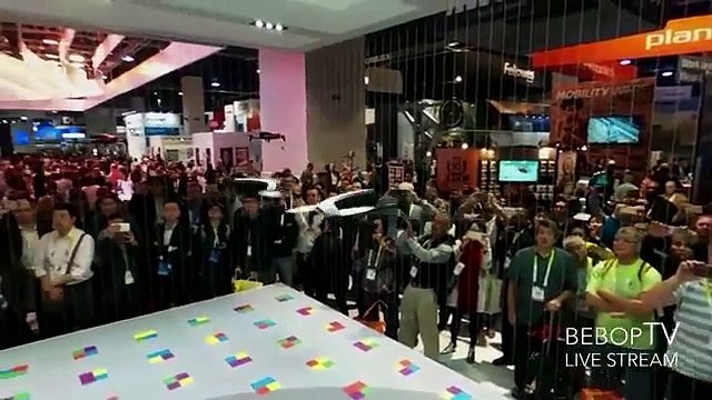 Parrot Bebop 2 Drone Dance (Full Live Stream) - CES 2016