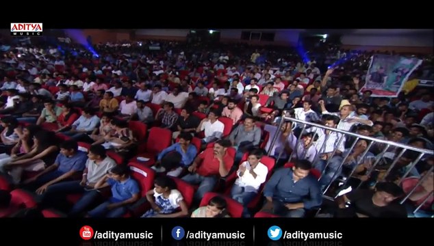 Actor Rahul Speech At Srimanthudu Audio Launch Mahesh Babu, Shruti Haasan