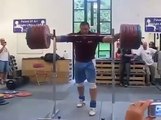 290kg Squats without using hands !!! Just amazing-syndication=228326 - Video Dailymotion