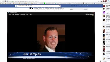 using youtube live with easy webinar plugin
