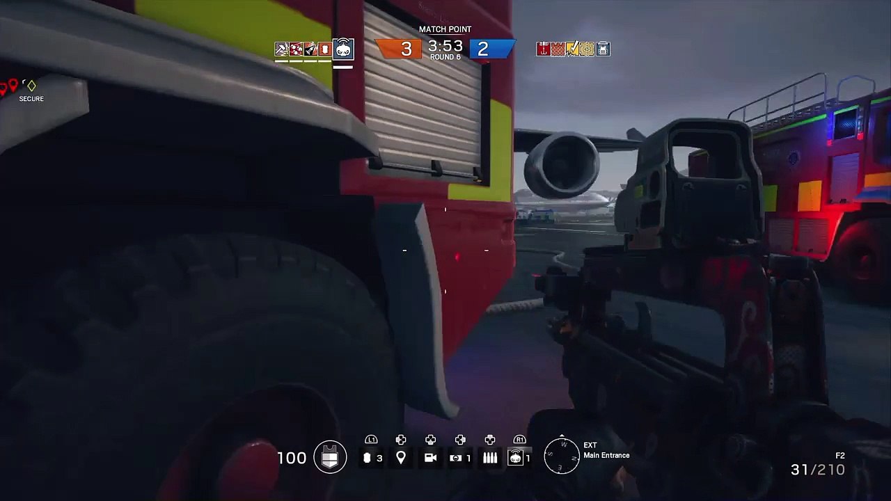 Rainbow six siege 1v4
