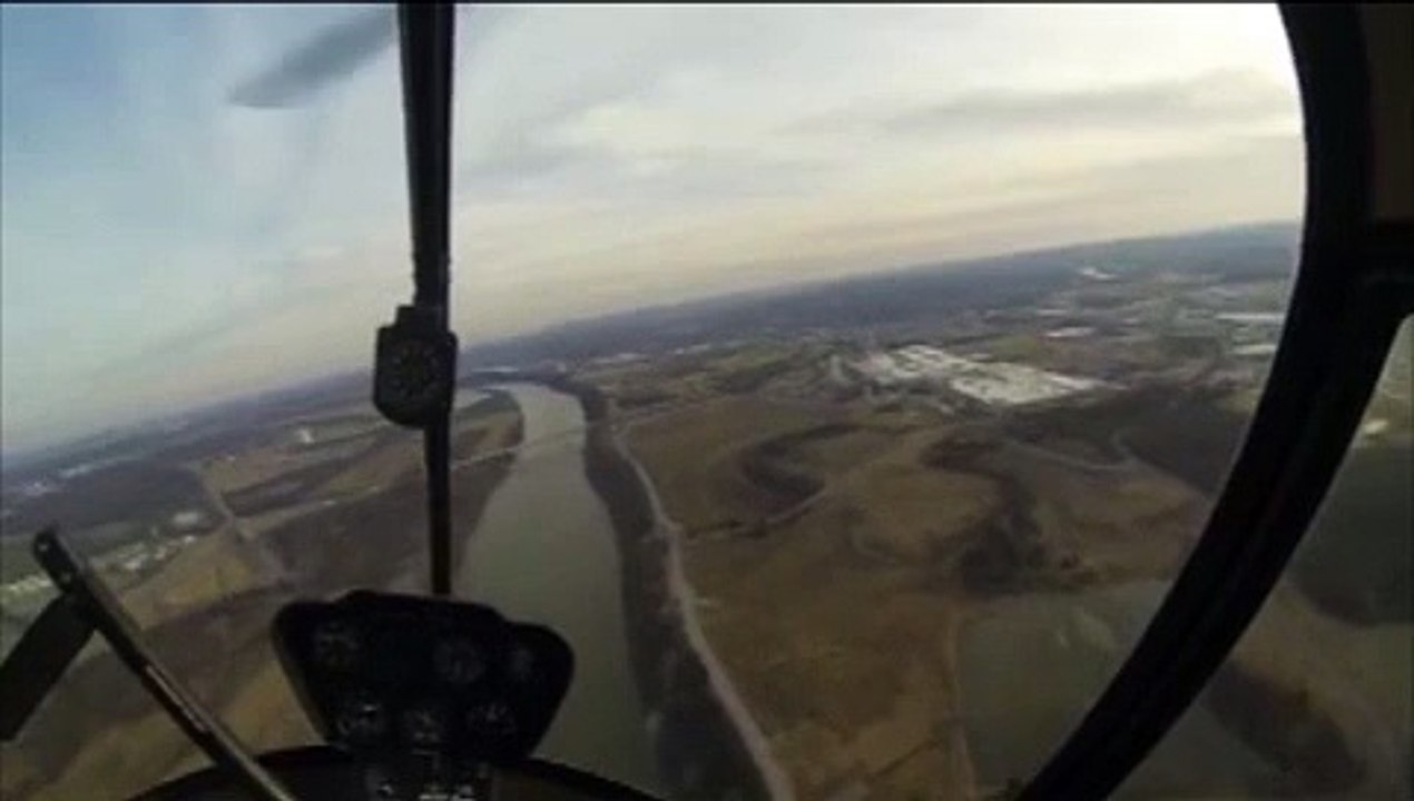Eurocopter EC 175 flying in military zone Banff Alberta Go pro Black Edition