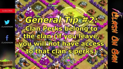 Clash Of Clans Clan Perks Explained Clan XP Guide _ Update Walkthrough