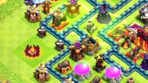 Clash Of Clans Earthquake Spell Strategy _ How To Use New Earthquake Dark Spell