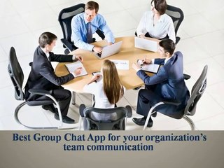 Best Group Chat App for Team Communication