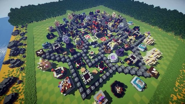 Clash of Clans in Minecraft! MAXED OUT BASE [w_Download]