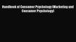 PDF Download Handbook of Consumer Psychology (Marketing and Consumer Psychology) PDF Online