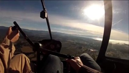 Eurocopter EC 175 taking off helipad location Go pro 3