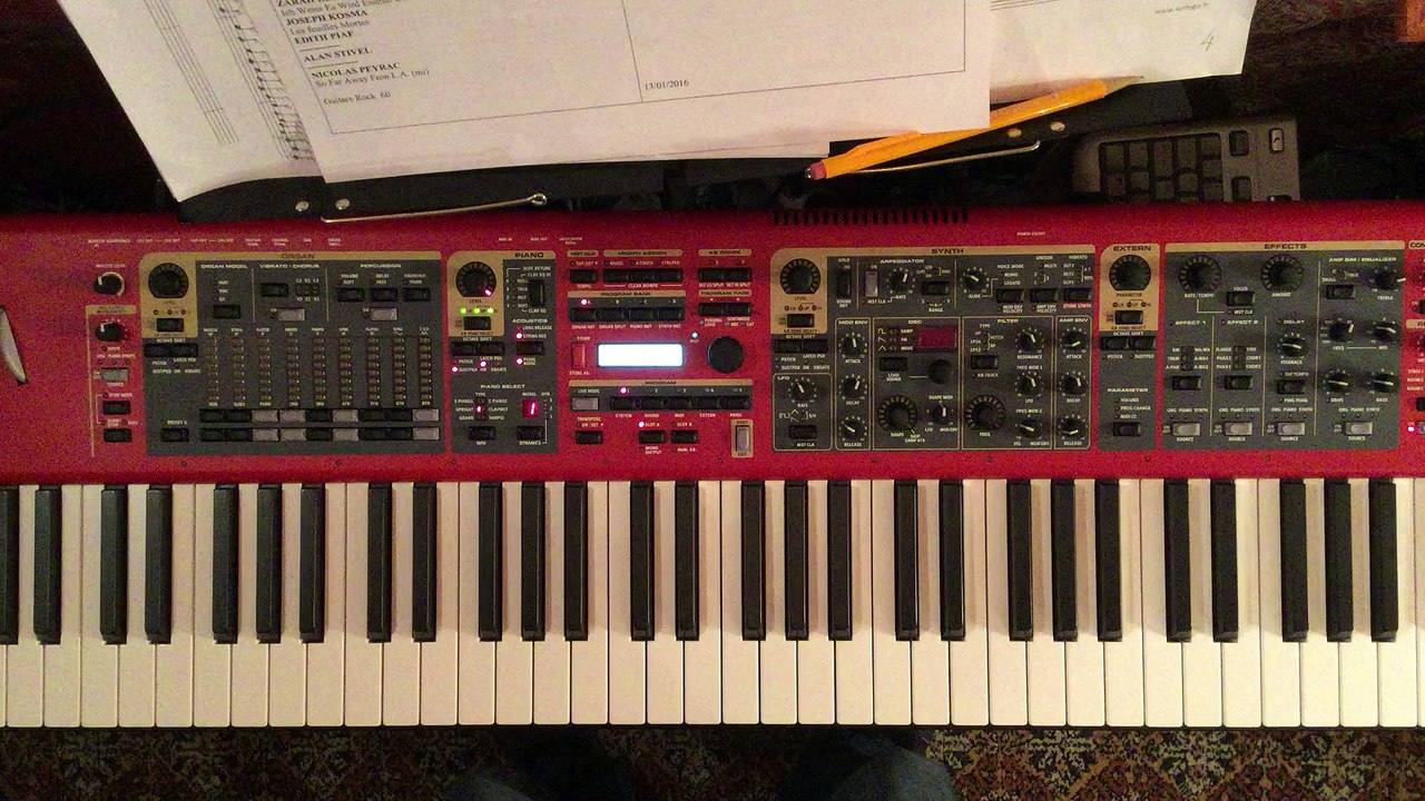 Alan stivell - Marig Ar Pollanton - Piano - Clavier