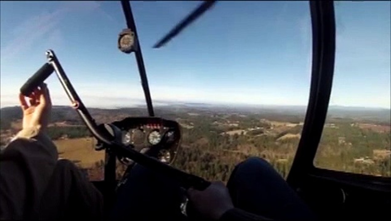 Eurocopter EC 175 travelling atlantic ocean Go pro