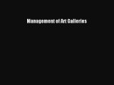(PDF Download) Management of Art Galleries Read Online