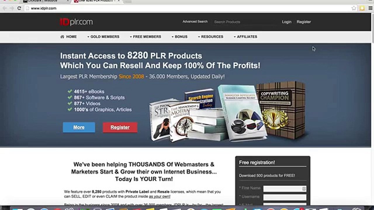 ID PLR Review - Private Label Rights Membership