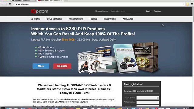 ID PLR Review - Private Label Rights Membership