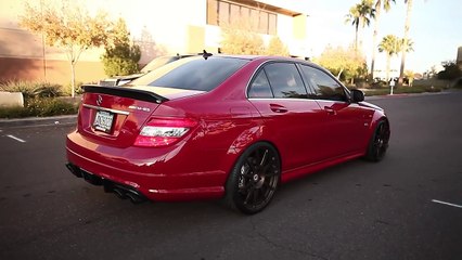 Mercedes-Benz C63 AMG with Agency Power Exhaust System !!!!