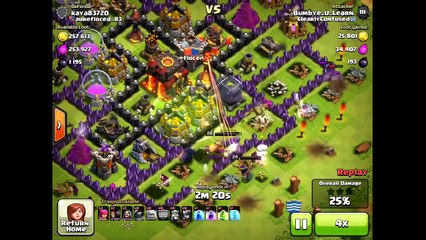 Clash of Clans Jump Spell Strategy (Jump in Jump Out)