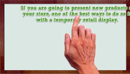 Discount Temporary Retail Displays For Your Business