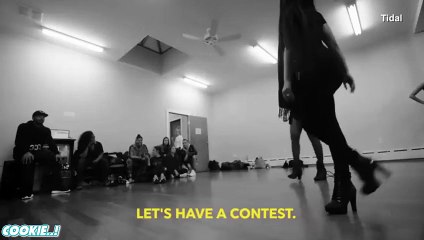 Beyonce & Nicki Minaj behind the scenes feature