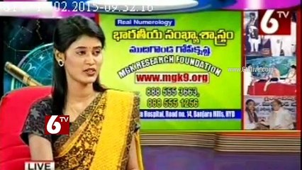 Bharatiya Sankhya Shastram with Numerologist Mudigonda Gopi Krishna - Real Numerology - 6 TV