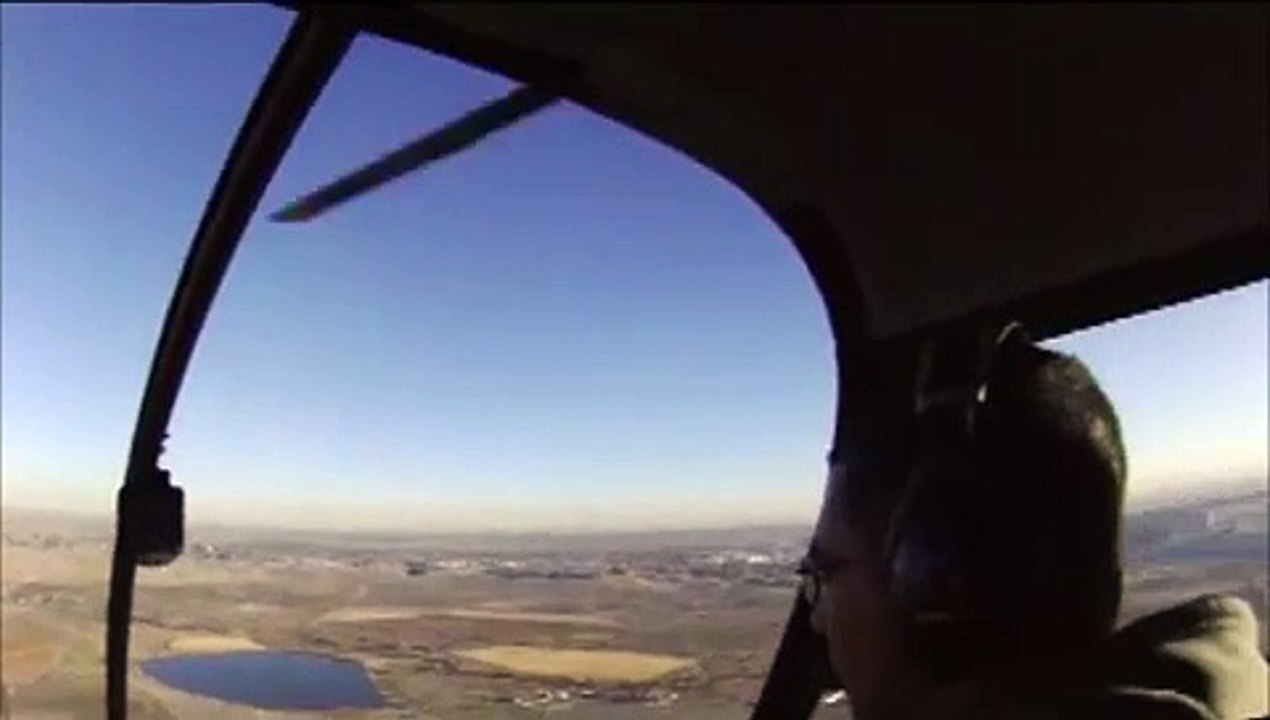 Kamov Ka-226 Sergei landing in  Los angeles High Definition