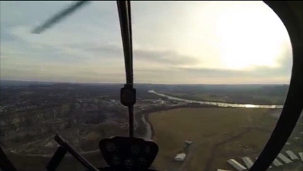 Kamov Ka-226 Sergei landing in  Southern alberta forest Go pro 3
