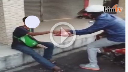 Video anak muda beri makan gelandangan raih pujian