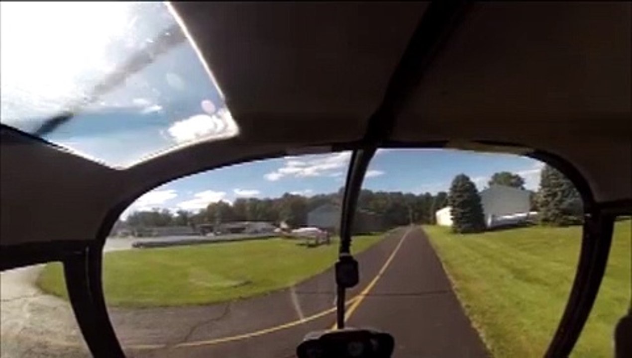 Kamov Ka-226 Sergei taking off Southern alberta forest Go pro
