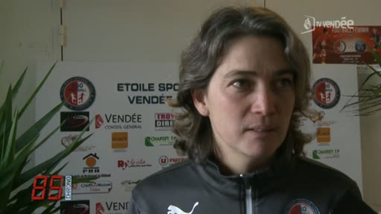 D1 féminin/La Roche vs PSG (1-5) : Interview des entraineurs