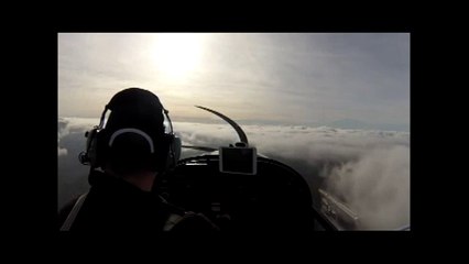 Kazan Aktai flying in military zone atlantic ocean 2016