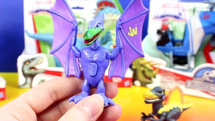 Playskool Heroes Jurassic World Park Dinosaur Imaginext Disney Pixar Toy Story Woody Rex