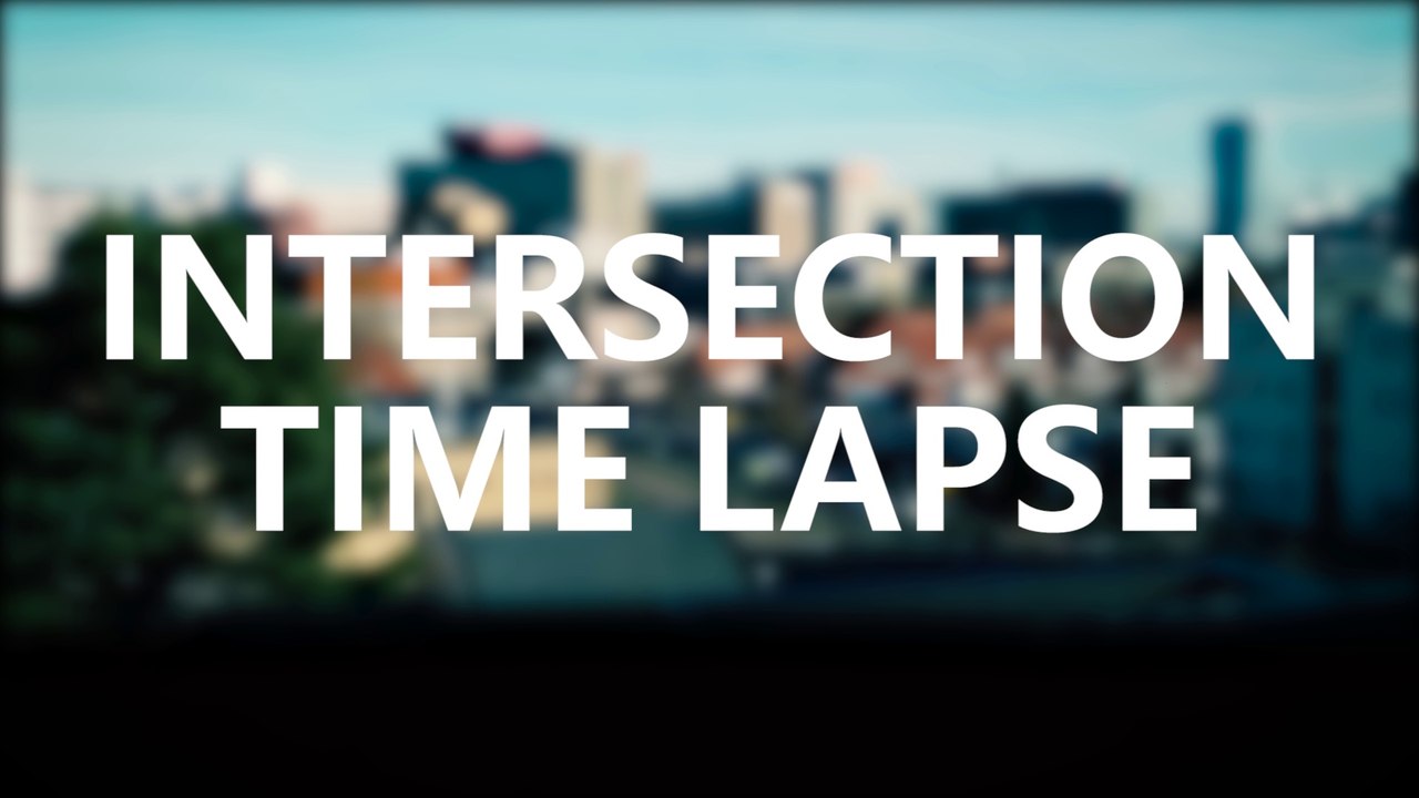 Intersection #2 - Time Lapse