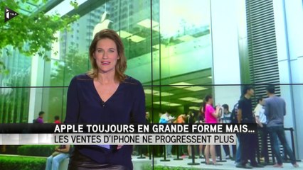 Apple : Les ventes d'iPhone ne progressent plus, pour la première fois