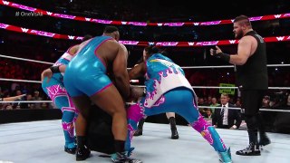 Roman Reigns competes in a  'One vs. All' Match- Raw, January 11, 2016